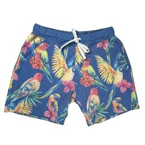 Chubbies Parrots "Schworts" Lounge Drawstring Shorts Sz Small Men's 5.5" Inseam
